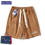 Nasa Shorts Casual Shorts Men's Summer Loose Straight