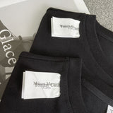 Tommy T Shirts Magila Short Sleeve Embroidery Simple Ripped