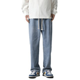 Nasa Jeans Men's Fashion Brand Spring and Autumn Casual Trousers Straight Loose