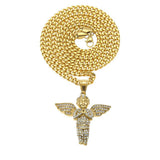 Jewelry Hip Hop Angel Pendant Necklace Angel Pieces