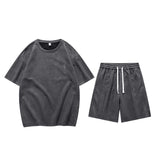 Nasa Tracksuit Men's Summer Loose Leisure All-Matching Fashion Suit Couple Wear