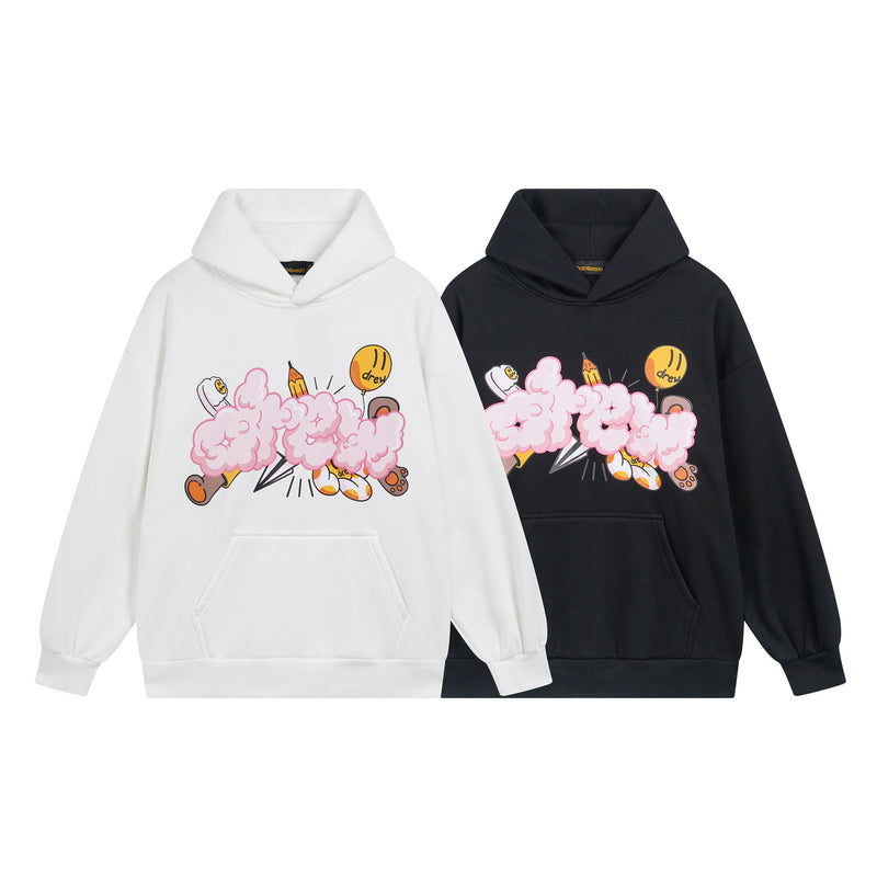 Drew House Hoodie Loose Casual Fleece Hoodie