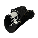 Walter White Fedora Cowboy Hat Skull Men's and Women's Holiday Hat Straw Hat