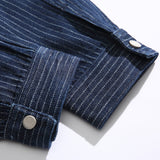 Men Long-Sleeved Shirt Spring Denim Shirt Jacket Men Loose