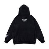 Gallery Dept Hoodie Loose Casual Distressed Hoodie