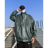 Unisex Baseball Jersey Casual Sports Fall Loose Top Jacket