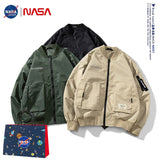 Nasa Jacket Men's Loose Overalls Spring and Autumn