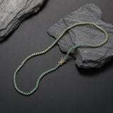 Zircon necklace zircon single row tennis chain