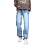 Unisex Jeans Vintage Tie-Dye Wash Jeans