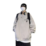 Unisex Baseball Jersey Spider Jacket Loose Hip Hop Loose Couple Baseball Jacket