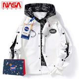 Nasa Jacket Men's Trendy Loose Jacket Spring, Autumn and Winter Couple Coat