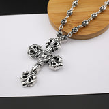 Chrome Heart Necklace Cross Necklace