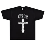 Rock Star T Shirt T-shirt Taylor Mo Sen Band Rock Small Neckline American Short Sleeve