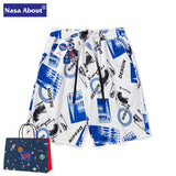 Nasa Shorts Summer Casual Sports Pants Loose