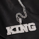 Jewelry Fashion Letter Pendant Necklace Word Up Royalty
