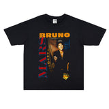 Rock Star T Shirt Personalized Trendy Washed Distressed T-shirt