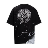 CHH Chrome Heart T Shirts Croix Cross Horseshoe Scroll Sanskrit Short Sleeve
