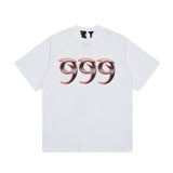 Vlone T Shirt Spring Summer Blade Letter Pattern