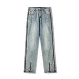 Unisex Jeans High Street Design Straight ins Casual