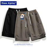 Nasa Shorts Shorts for Men Summer Trendy Student Loose Leisure Sports