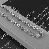 Chrome Heart Necklace Cross Couple Necklace