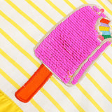 Girl Dress Summer Girls' Dress Knitted Cotton Short Sleeve Children Shirt Cute Printed