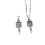 Chrome Heart Necklace Pendant