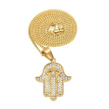 Jewelry Hip Hop Stainless Steel Pendant Necklace Punk Rock Rapper