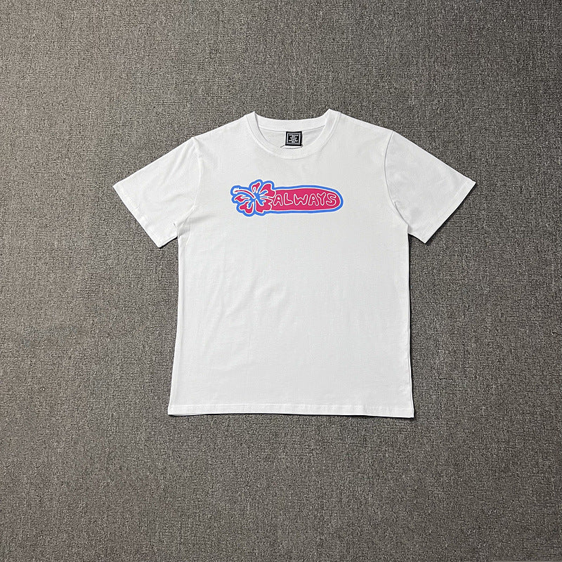 Always Do What You Should Do T Shirts Loose Short Sleeves