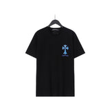 CHH Chrome Heart T Shirts Sanskrit Color Printing Loose Cotton Casual Crew Neck Short Sleeve T-Shirt