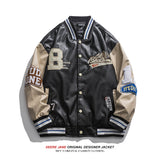Men's Baseball Jacket Men's Vintage Retro Loose Spring Jacket Spring and Autumn