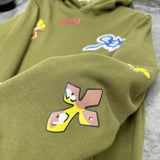 CHH Chrome Heart Hoodie Croix Cross Hooded Sweater Loose Zip Cap