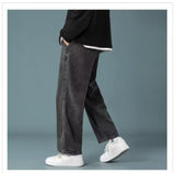 Unisex Jeans Retro Jeans Straight Pants High Street