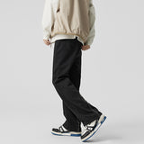 Unisex Jeans Slim-Fit Straight Pants