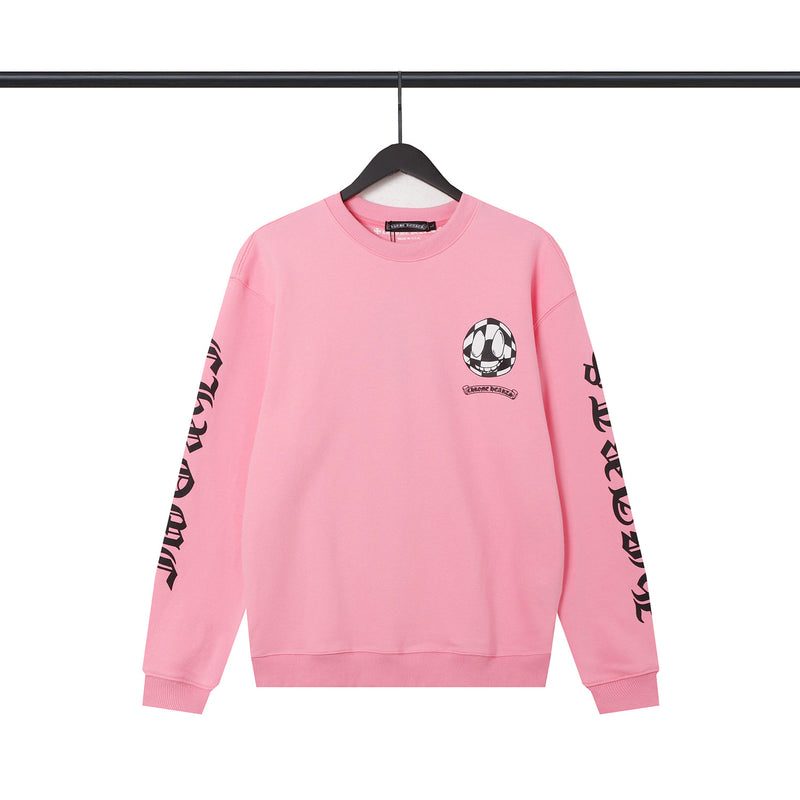 CHH Chrome Heart Hoodie Color Alphabet Series Slogan Crew Neck Sweater