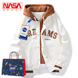 Nasa Jacket Men's Spring and Autumn Couple Casual All-Matching Jacket Student