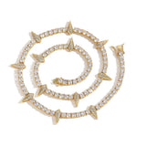 Zircon necklace tennis chain