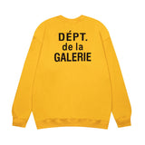 Gallery Dept Sweatshirts Unisex Loose Casual Crew Neck Sweater