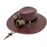 Walter White Fedora Western Cowboy Hat Men's Big Brim Jazz Outdoor Travel Sunshade