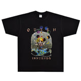 Rock Star T Shirt Queen Innuendo T-shirt Queen Band Rock Loose Short Sleeve