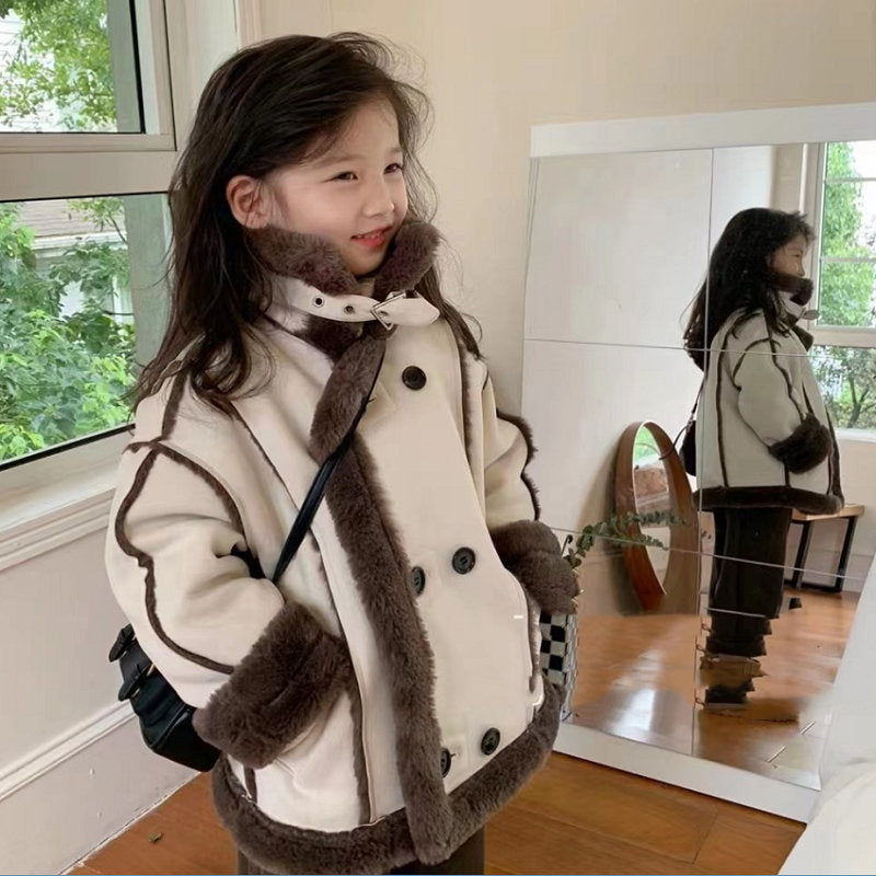 Girl Jacket Boys and Girls Coat Fashion Edition
