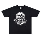 Rock Star T Shirt T-shirt Short Sleeve Loose Cotton Men and Women