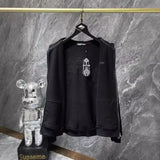CHH Chrome Heart Hoodie Crow CH Autumn and Winter Cross Embroidered Sweater Casual Loose
