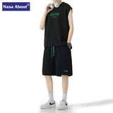 Nasa Tracksuit Boys Cool Handsome Wear Summer Leisure Sports