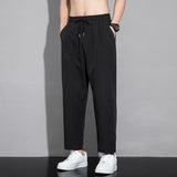Nasa Sweatpants Men's Summer Loose Straight Men's Sports Wide Legs Casual Pants