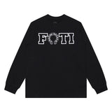 Chh Chrome Heart Long Sleeve Shirt Unisex Fashion Loose Long Sleeve Shirt