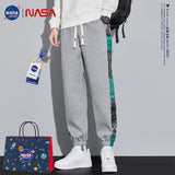 Nasa Sweatpants Sports Pants Men's Spring and Summer Loose Casual