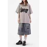 Unisex Jeans Summer Loose Wide Leg Casual Jeans