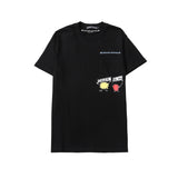 CHH Chrome Heart T Shirts Crowe Summer Short Sleeve Hip Hop Men's and Women's T-Shirts