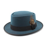 Walter White Hats Hat Female British Autumn Winter Retro Korean Style Fashion All-Matching Fedora Hat
